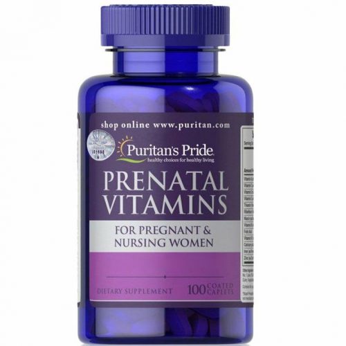 Prenatal Vitamins 100v Puritan Pride Usa