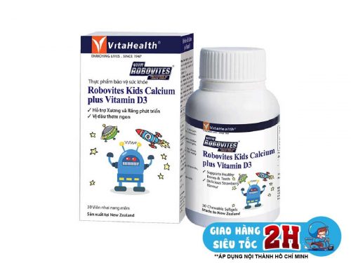 Vh Robovites Kids Calcium Plus Vitamin D3