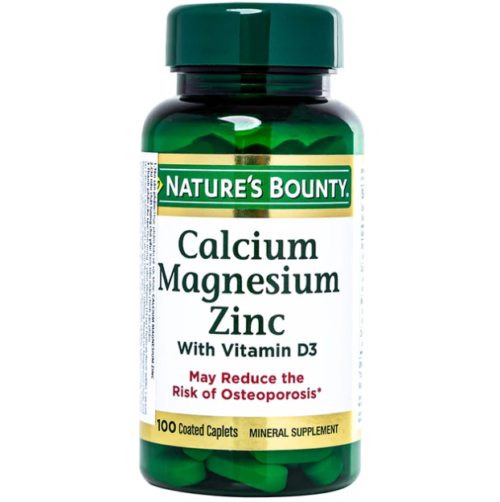 Calcium Magnesium Zinc Nature's Bounty 1